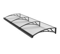 Auvent Pour Porte D'entrée, Auvent De Terrasse, Avec Manivelle Multi-Fonction Store Latéral Enroulable, Auvent De Porte D'entrée Résistante(80x280cm/31x110in)