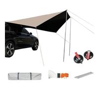 Auvent Pour Voiture | Abri Imperméable 2.7x3.4 mètres Résistant au Vent et aux UV - Auvent de Hayon de Véhicule Résistant au Vent avec Protection UV,pour Stationnement Extérieur Automobile Camping-car