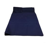 Auvent rectangulaire en polyester 160 g/m² offrant une grande ombre pour les jardins et les cafés, 2 x 3 mètres (bleu marine)