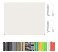 Auvent résistant aux intempéries de 4,5 x 6,5 m, bloc de stabilité solide avec corde gratuite pour extérieur, terrasse, jardin, cour, aire de jeux, balcon - Blanc 22448