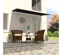 vidaXL Store rétractable pare-soleil jardin 250x150 cm Anthracite