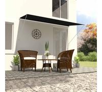 Auvent Rétractable 300x150 cm Anthracité Store Pare Soleil Jardin vidaXL