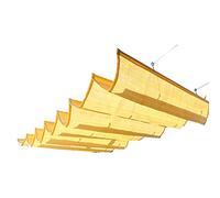 Auvent rétractable à Voile Pare-Soleil, Retractable Wave Shade Sails Beige Multiple Sizes 90% Sunblock Outdoor with Accessories(0.6x4m/1.9x13ft)