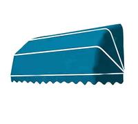 Auvent rétractable - Auvent de terrasse pliable, tissu polyester, auvent de cour à faire soi-même pour balcon, porche, cour