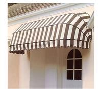 Auvent rétractable - Design incurvé français - Protection contre la pluie, les UV et la neige - Installation facile pour terrasse, balcon, cour extérieure