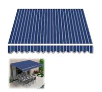 Auvent rétractable en tissu imperméable - Pour jardin, terrasse et balcon - 250 x 150 cm