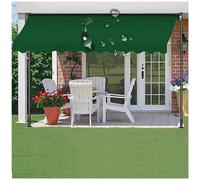 Auvent rétractable manuel - Paravent pliable - Pas de perçage nécessaire - Protection UV et imperméable - Pour porche, jardin, balcon - 220 x 120 cm