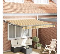 vidaXL Store extérieur - Un auvent rétractable pour Ton Patio, ta terrasse ou Ton Balcon. Super abri de Jardin et Ombre sur ta terrasse avec Une Structure Ajustable.