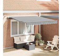Auvent rétractable Polyester Ombre d'auvent d'Extérieur de jardin Abri vidaXL vi