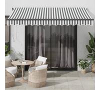 Auvent rétractable Polyester Ombre d'auvent d'Extérieur de jardin Abri vidaXL vi