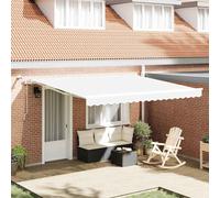 Auvent rétractable Polyester Tissu de auvent Ombre d'Extérieur jardin vidaXL vid