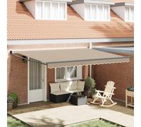 Auvent Rétractable Store Banne Abri Solaire Balcon Jardin Terrasse vidaXL