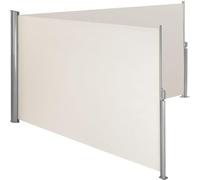 Auvent Store latéral Brise-Vue paraventrétractable Double Beige 200 x 600 cm 2208131