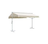 Auvent sur pied 4x3 m Crème