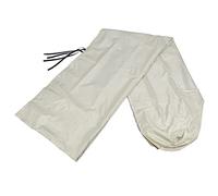 Auvent télescopique d'extérieur, housse de protection contre la poussière, imperméable, protection solaire, tissu Oxford 210D beige pour auvents rétractables, meubles de patio (505,5*30,5*21,6 cm)