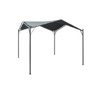 Chapiteau Pavillon Tente Auvent 3x3 m Acier Beige Tonnelle Voile Jardin vidaXL
