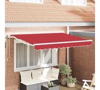 Auvent tissu Store extérieur d'ombre Rétractable de Patio balcon jardin vidaXL v