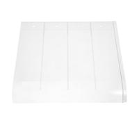 Auvent Transparent en Polycarbonate pour Porte D'entrée, Fenêtres et | Installation DIY Rapide, Lumière Naturelle Préservée, Pare-vent, Usage Maison ou Commerce, 40cm