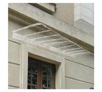 Auvent transparent invisible pour porte d'entrée fenêtre auvent pluie et soleil protection extérieur terrasse et jardin (taille : 50 x 80 cm)