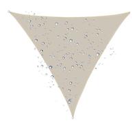 Auvent Triangulaire Robuste, Pare-Soleil Anti-UV, auvent for Jardin(Off White,8x8x8 ft)
