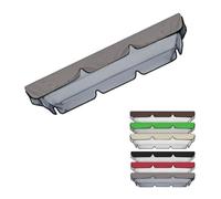 Auvent universel de rechange pour balancelle Hollywood 2/3 places, protection UV, gris, 195 x 125 cm, accessoire de mobilier de jardin
