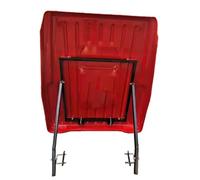 Auvent Universel for Tracteur Électrique Auvent Avec Structure Métallique Durables Et 5 Couleurs Au Choix Convient À La Plupart Des Tracteurs Agricoles Et D'élevage(Red)