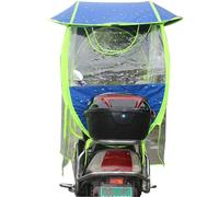 Auvent universel pour scooter de mobilité - Pare-soleil imperméable pliable pour une protection complète contre le soleil et la pluie