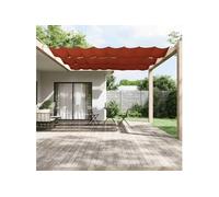 Vidaxl Auvent Vertical Terre Cuite 180x1200 Cm Tissu Oxford