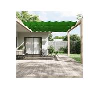 Auvent Vertical Ecran de Protection Ecran d'Intimité de Balcon Auvent de Patio Jardin Extérieur Vert Clair 140x420 cm 148313