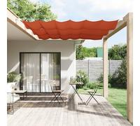 Auvent vertical en terre cuite pour maison et jardin, 100 x 270 cm, tissu Oxford