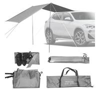 Auvent Voiture,Auvent de Caravane 440x200cm,Tente de Hayon de Voiture,Voiture Côté Tente,Motorhome Tarp Auvent,Bus Auvent Tarp,Paroi Avant et Latérales pour Store Banne