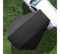 Auvent Voiture, Auvent de Caravane Caravan Tarp, Tente de Hayon de Voiture, Auvent de Voiture universel, Tente Pare-Soleil pour Camping-car, Voiture, Caravane, Van, Camion, 280 * 380 cm (Noir)