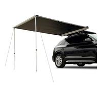 Auvent Voiture pour SUV, Tente D'extérieur, UPF50+ PU3000mm, Auvent Latéral Rétractable Résistant Aux Intempéries, Tente de Toit pour 4x4/SUV/camion/Van(180x250cm/5.9x8.2ft)