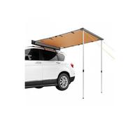 Auvent Voiture Rétractable 1,4x2 m Grand Auvent Latéral Voiture PU3000 mm UV50+ Résistant Soleil/Eau/Vent avec Sac Rangement