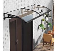 Auvents de terrasse pour l'ombre et la pluie, housses d'extérieur imperméables pour portes et fenêtres, auvent de porche durable pour une protection améliorée
