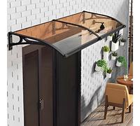 Auvents de terrasse pour l'ombre et la pluie, housses d'extérieur imperméables pour portes et fenêtres, auvent de porche durable pour une protection améliorée