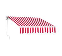 Auvents rétractables pour une utilisation en extérieur 2 x 1,5 m/2,5 x 2 m/3 x 2,5 m, cadre en aluminium, auvent imperméable et résistant au soleil, fonctionnement facile à manivelle, parfait pour les