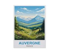 Auvergne France，Puzzles pour Adultes Puzzle 1000 Pièces pour Adolescents Adultes Jeux De Puzzles Amusants uzzle en Papier Cadeaux De Noël Et d'anniversaire（50x70cm）-GQ20