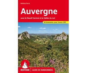 Auvergne massif central (fr) - Bettina Forst - Rother - relié - Guide