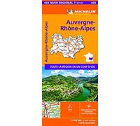 Carte Régionale Maxi - Auvergne - Rhône-Alpes