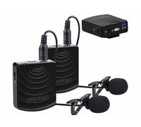 Auvisio : 2 microphones sans fil 2,4 GHz avec récepteur jack 3,5 mm G