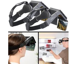 Auvisio 2 paires de lunettes de réalité augmentée 69° pour smartphones