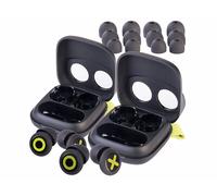 Auvisio 4 bouchons d'oreilles réutilisables avec réduction de bruit 35 dB