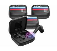 Auvisio 4 paires d'écouteurs True Wireless IHS-470.bt avec écran tactile