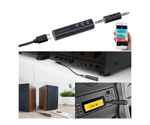 Auvisio Adaptateur audio jack à fonctions bluetooth et mains libres BTA-40