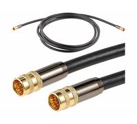 Auvisio Câble satellite (fiches F) HDTV 105 dB à blindage renforcé - 3 m