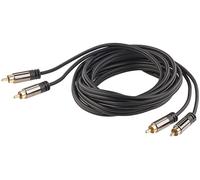 Auvisio Câble stéréo Premium Cinch / Cinch mâle - 3 m