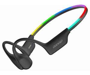 Auvisio Casque à conduction osseuse étanche sans fil IHS-740.b avec fonction bluetooth 5.3