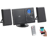 Auvisio Chaîne stéréo verticale compacte 10 W : MSX-500