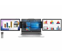 Double écran portable 11,6"" - Auvisio - 2 moniteurs - 1366 x 768 - USB-C - Pliable